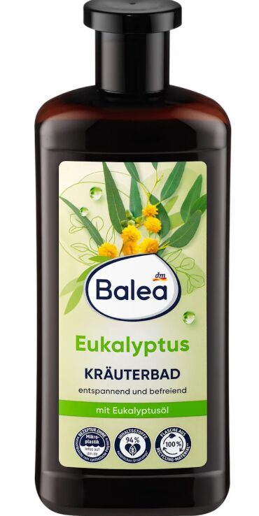 Balea vannas putas ar eikalipta eļļu, 500 ml